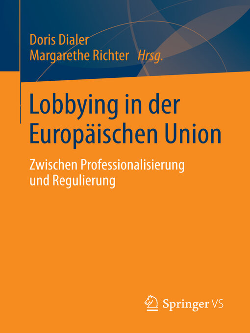 Title details for Lobbying in der Europäischen Union by Doris Dialer - Available